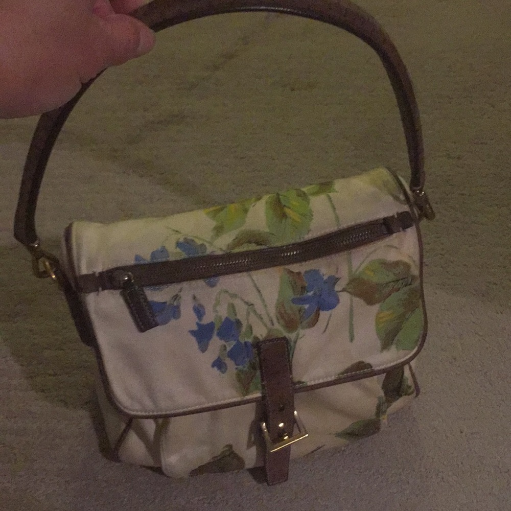Prada authentic floral bag